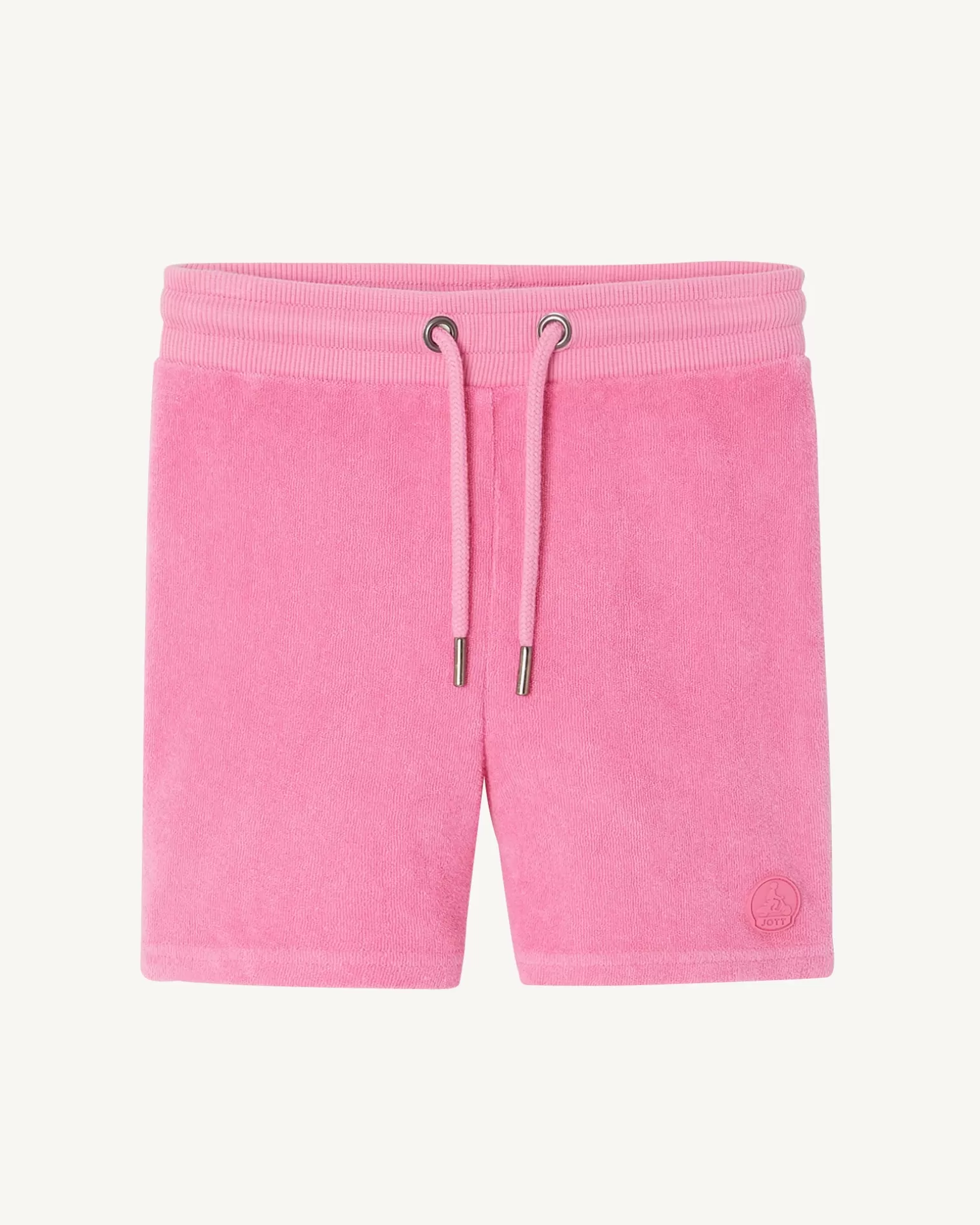 Kids JOTT Serra Intense Pink Cotton Terry Shorts For Children