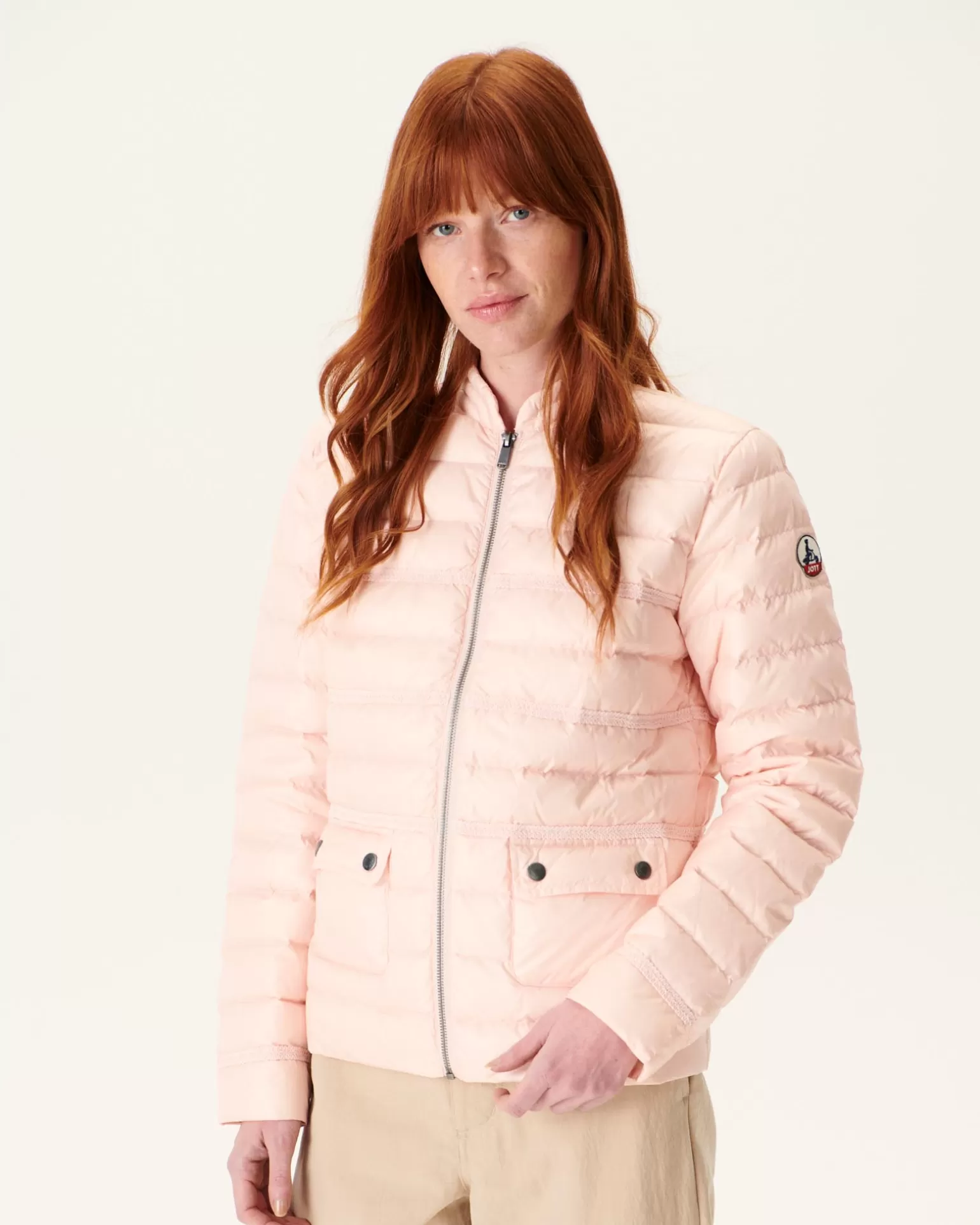 Women JOTT Short Light Jacket Light Pink Andorra