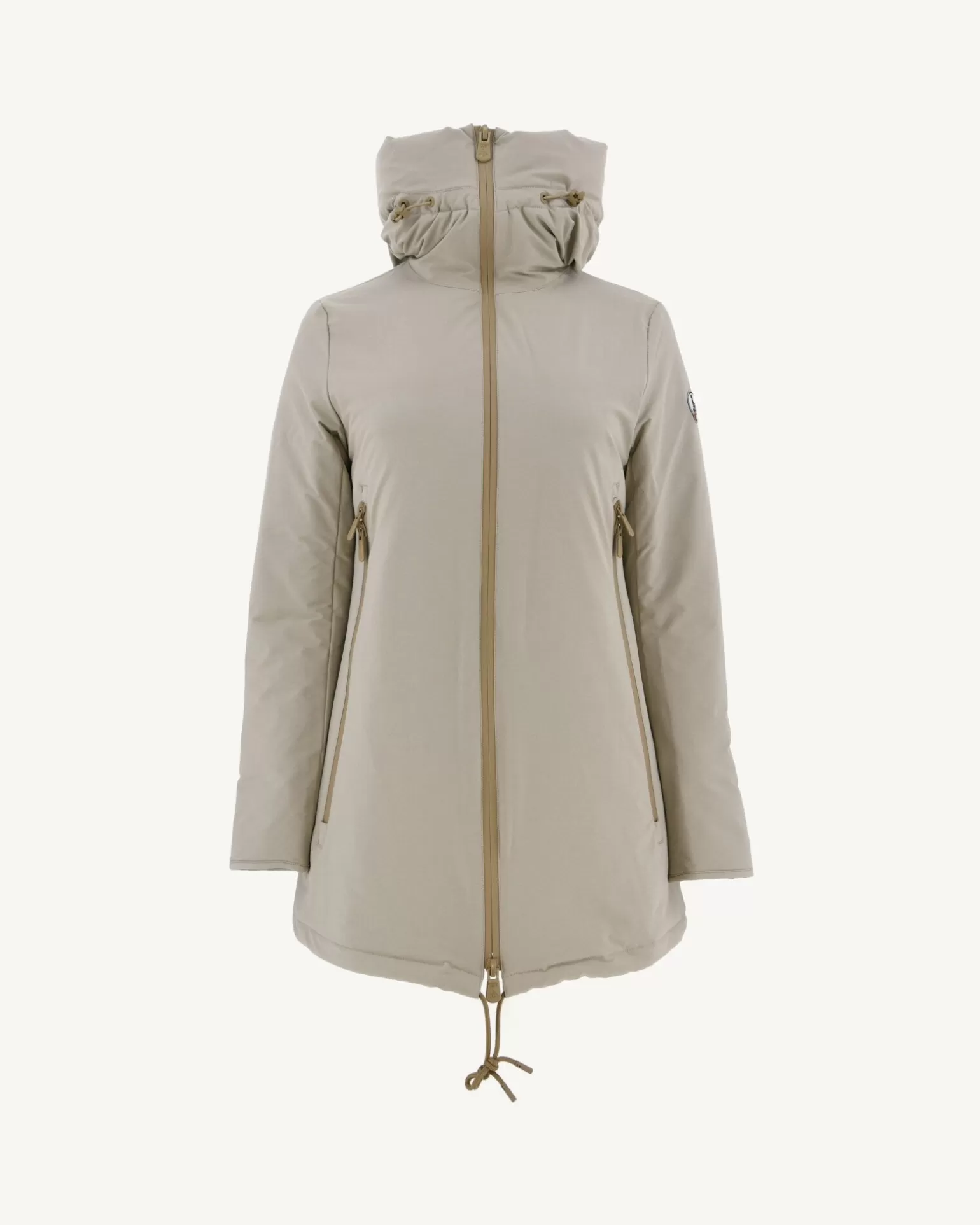 Women JOTT Siberian Beige Hooded Puffer Jacket