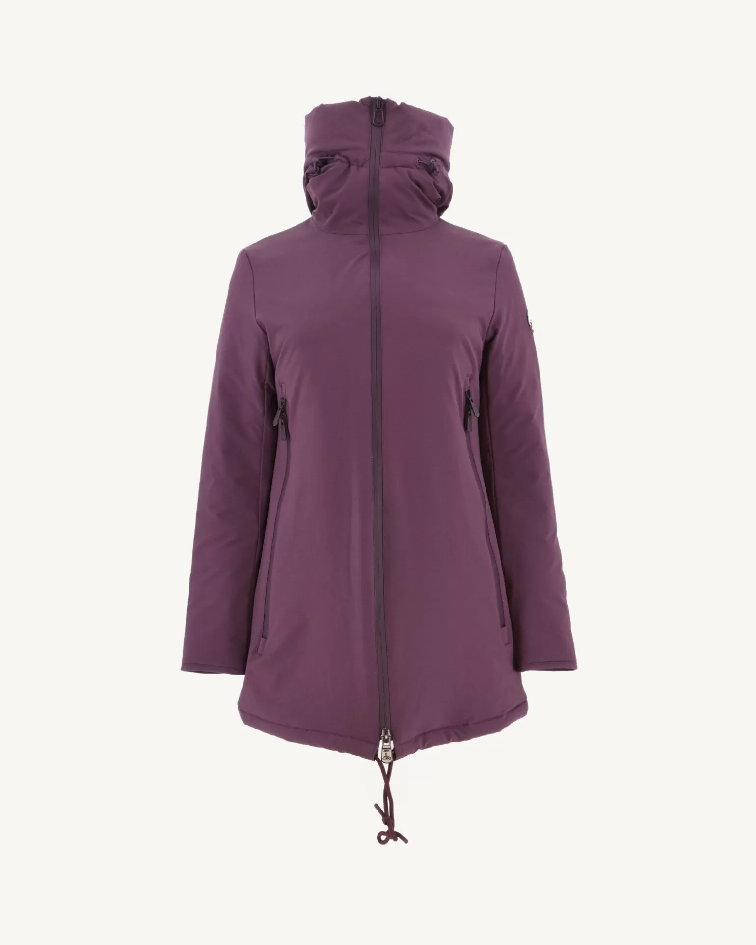 Women JOTT Siberian Eggplant Hooded Puffer Jacket