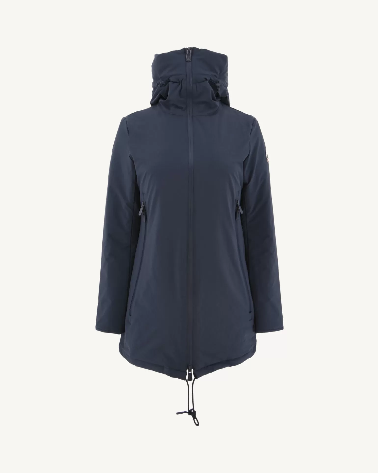 Women JOTT Siberian Navy Hooded Puffer Jacket