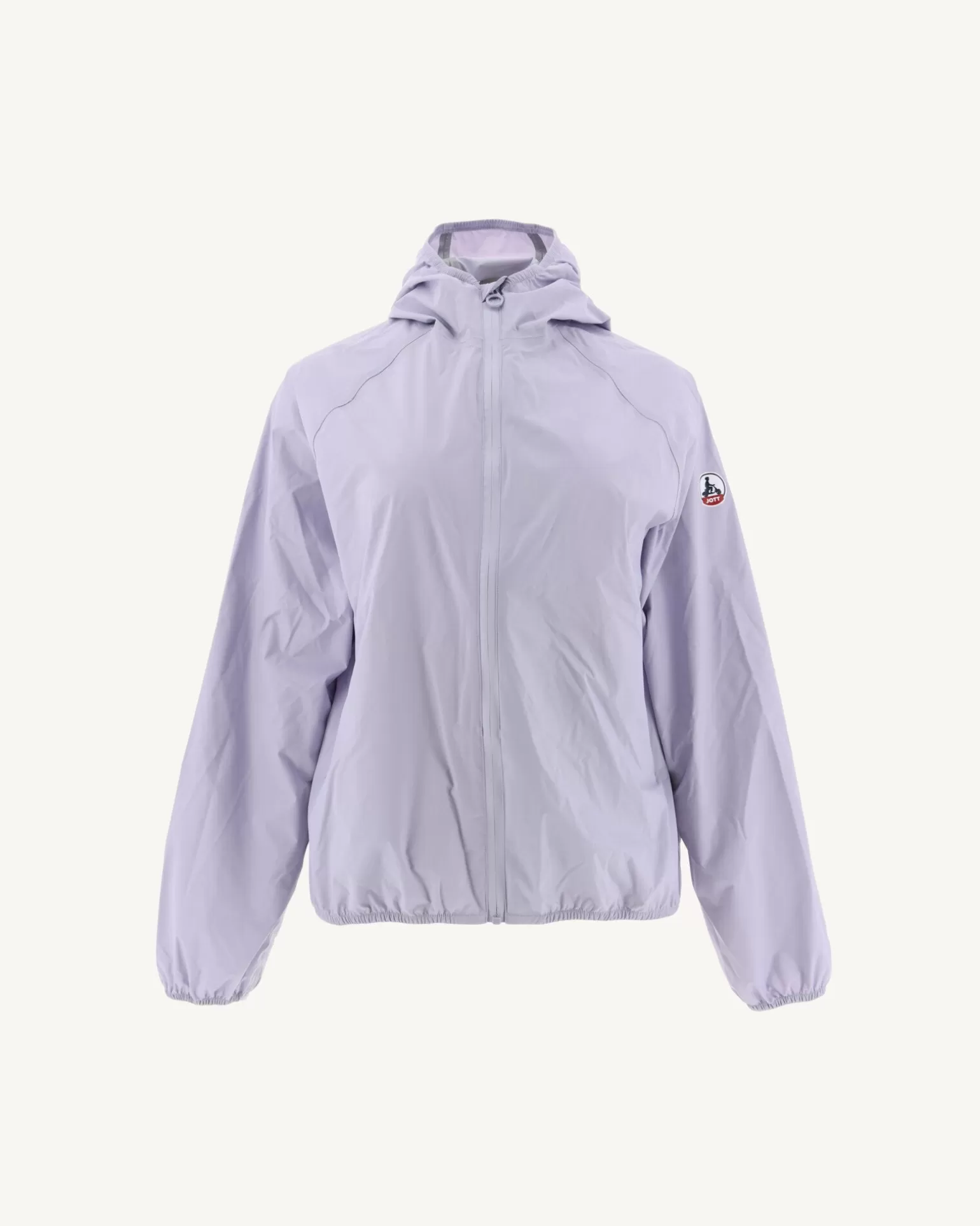 Women JOTT Singapore Pastel Mauve Hooded Waterproof Jacket