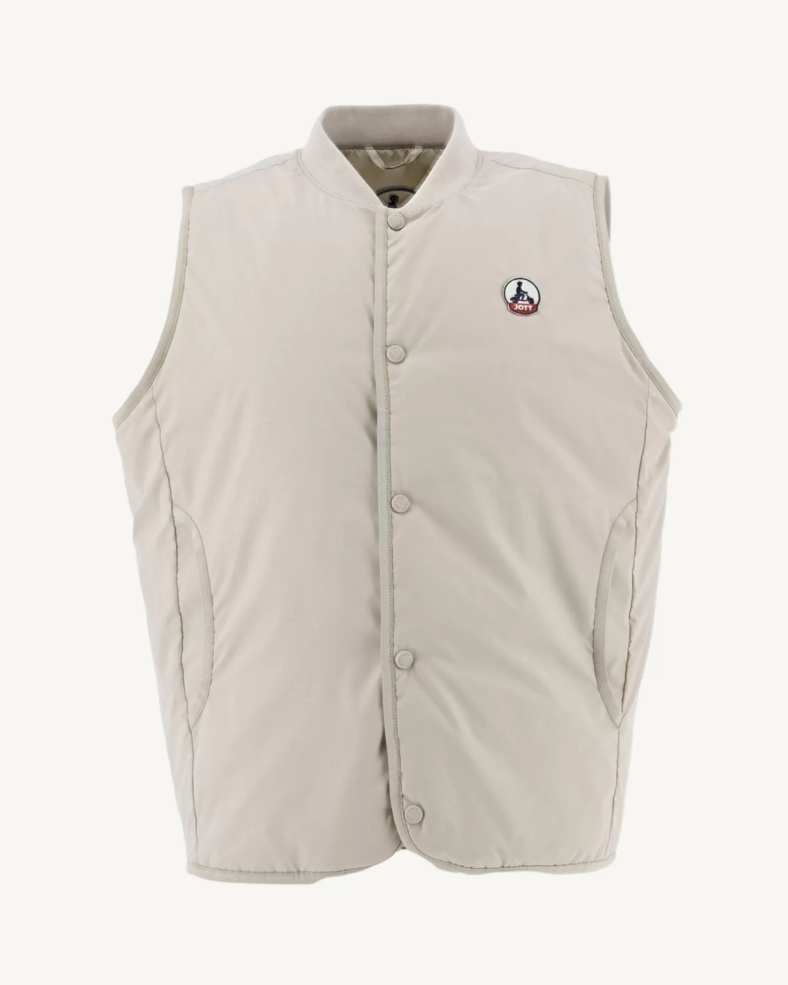 Men JOTT Sleeveless Jacket Beige Roskilde