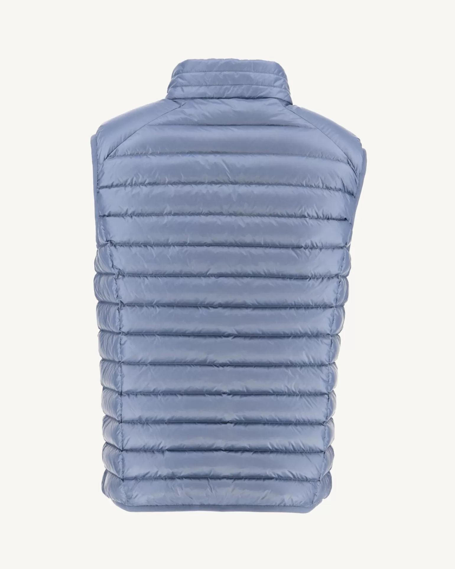 Men JOTT Sleeveless Quilted Jacket Tom Washed Blue