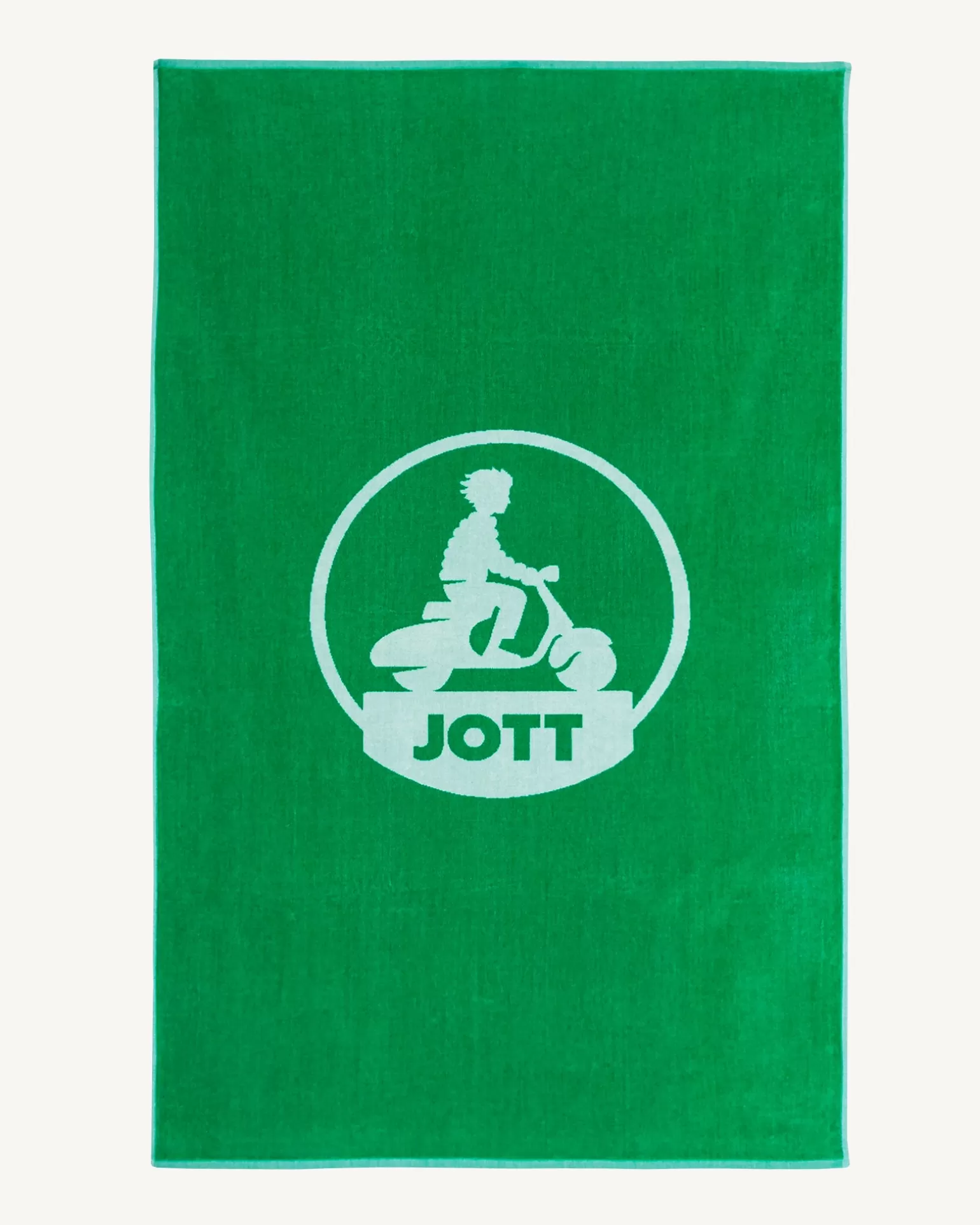 Men JOTT Terry Beach Towel Vert Beach