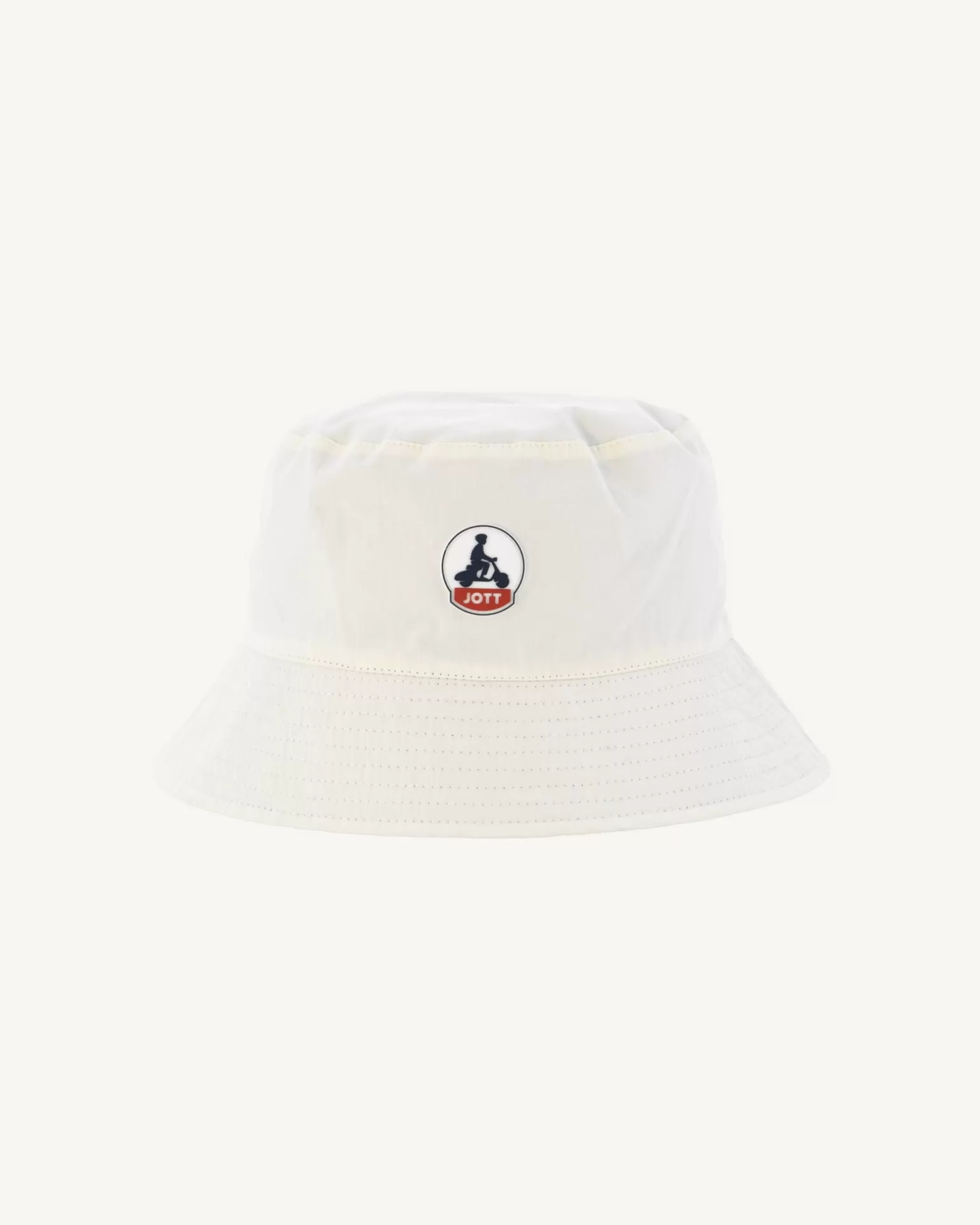 Men JOTT Two-Tone Reversible Bucket Hat Ecru Star