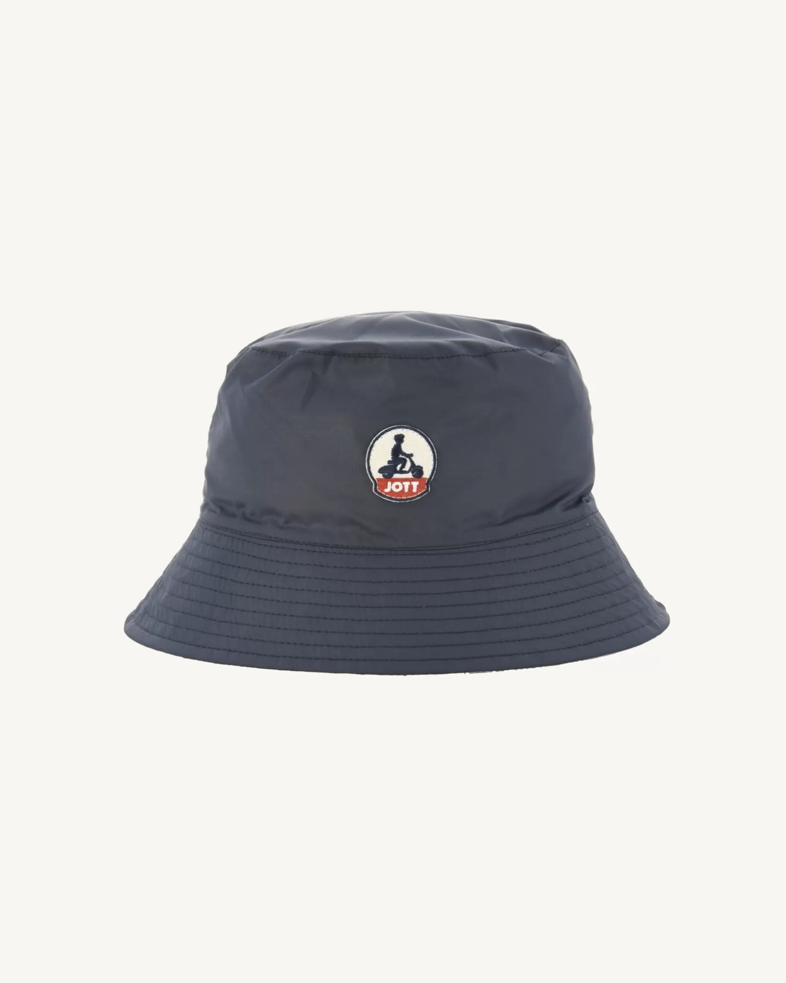 Men JOTT Two-Tone Reversible Bucket Hat Ecru Star