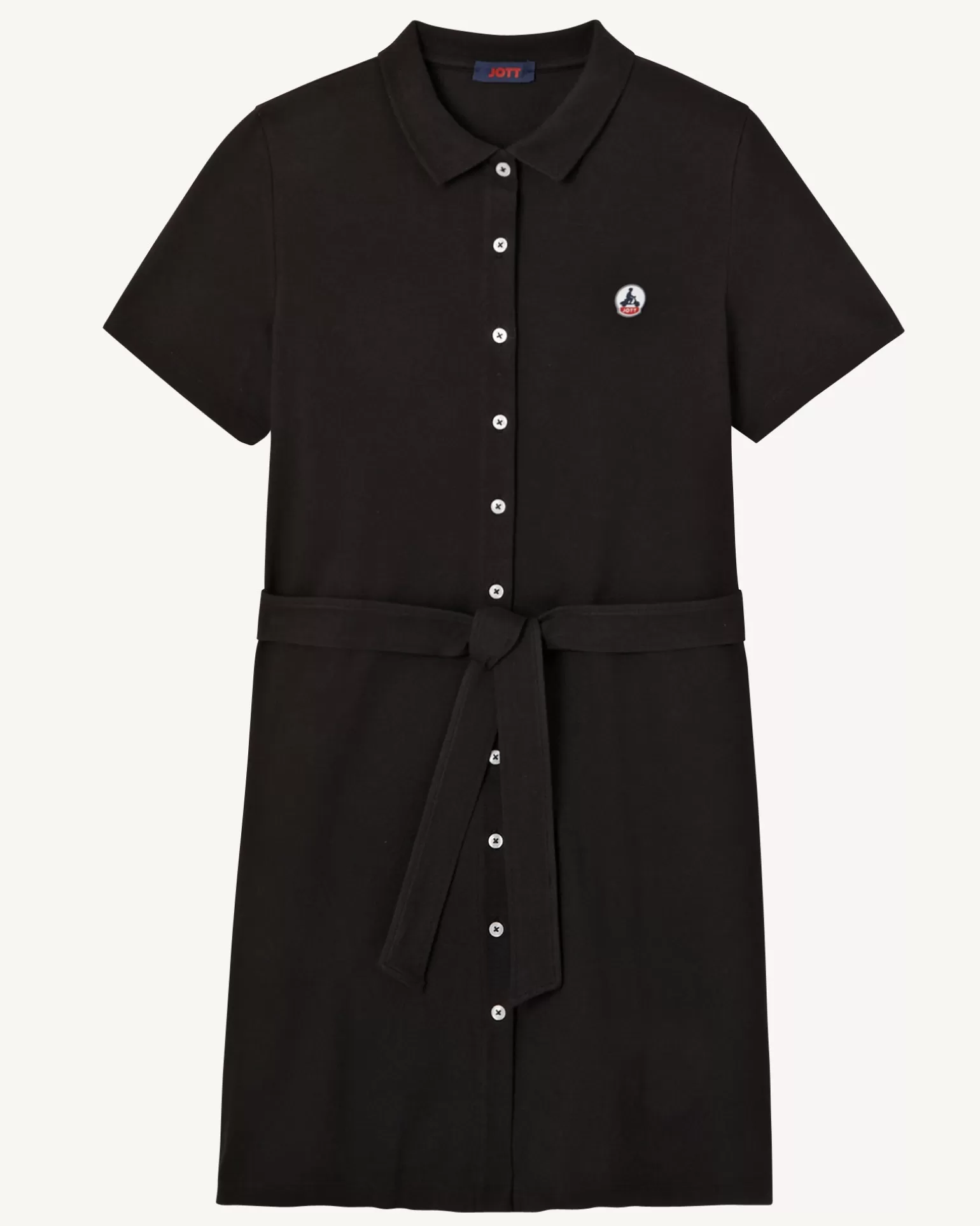 Women JOTT Valencia Black Polo Dress