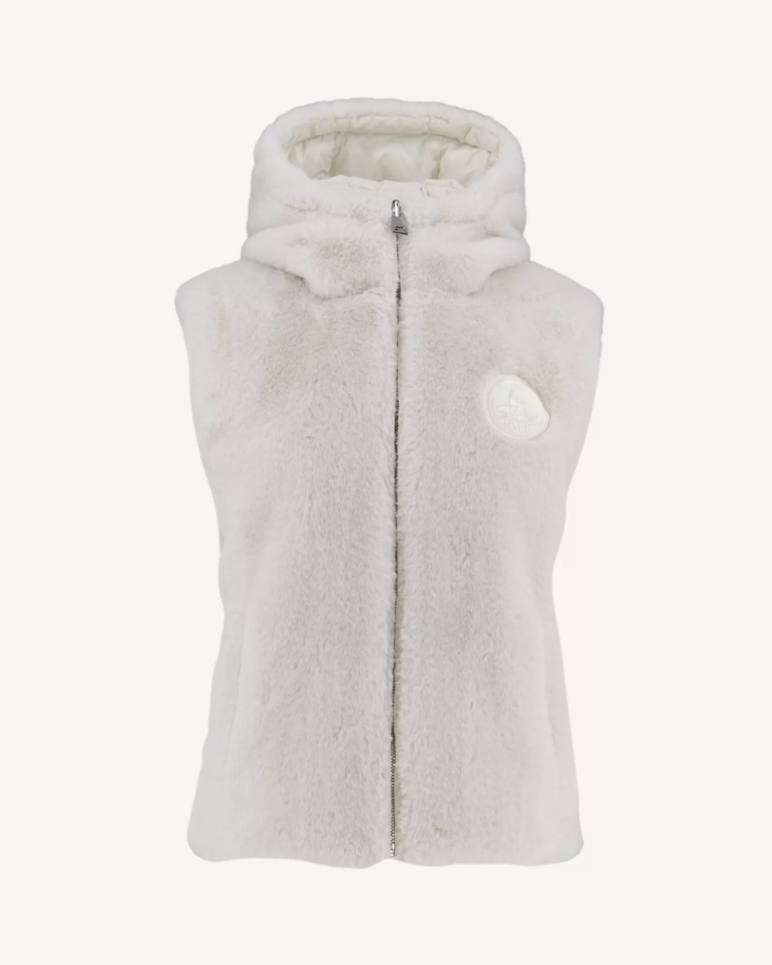 Women JOTT White Daria Reversible Great Cold Sleeveless Down Jacket