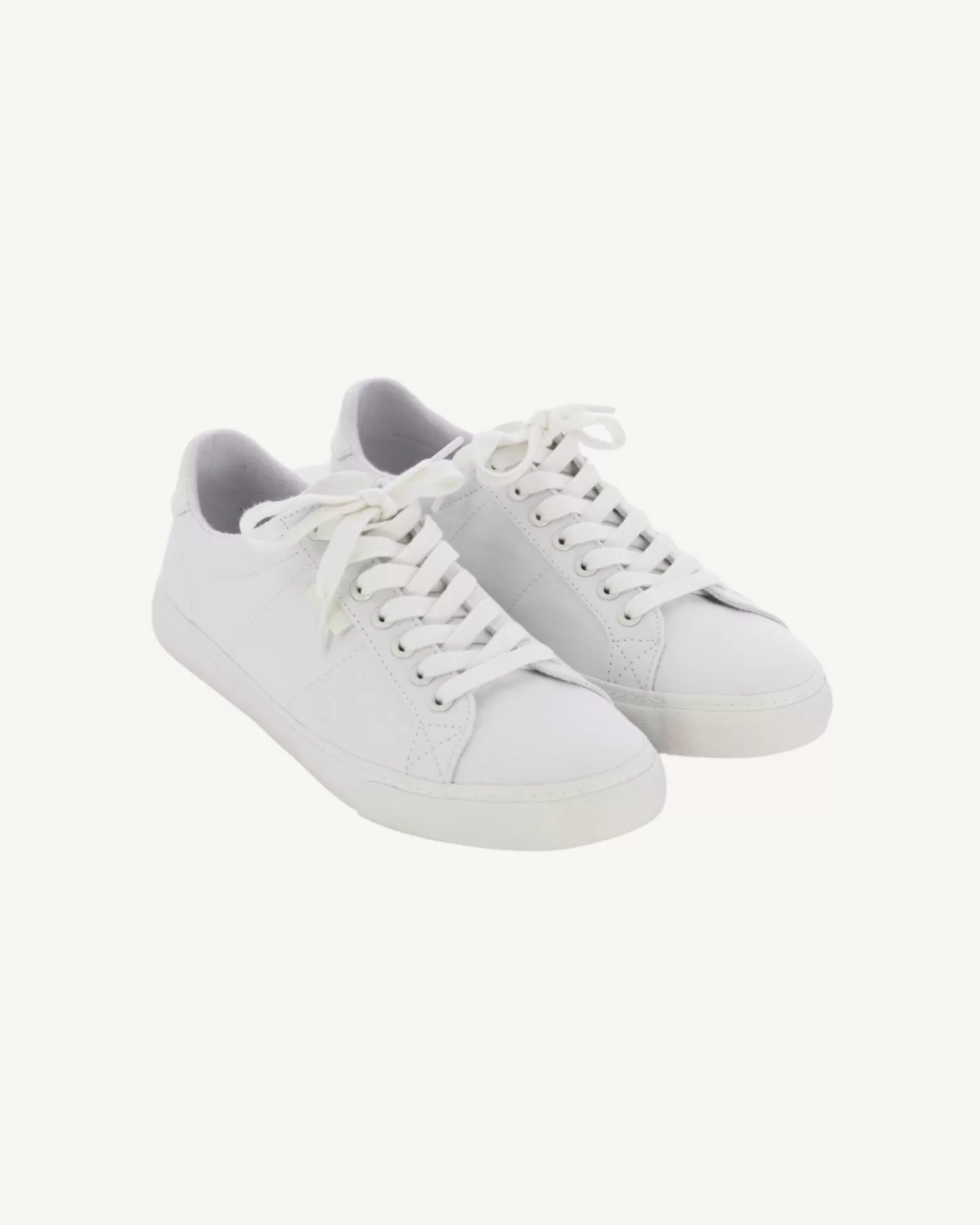 JOTT White Horizon Canvas Trainers