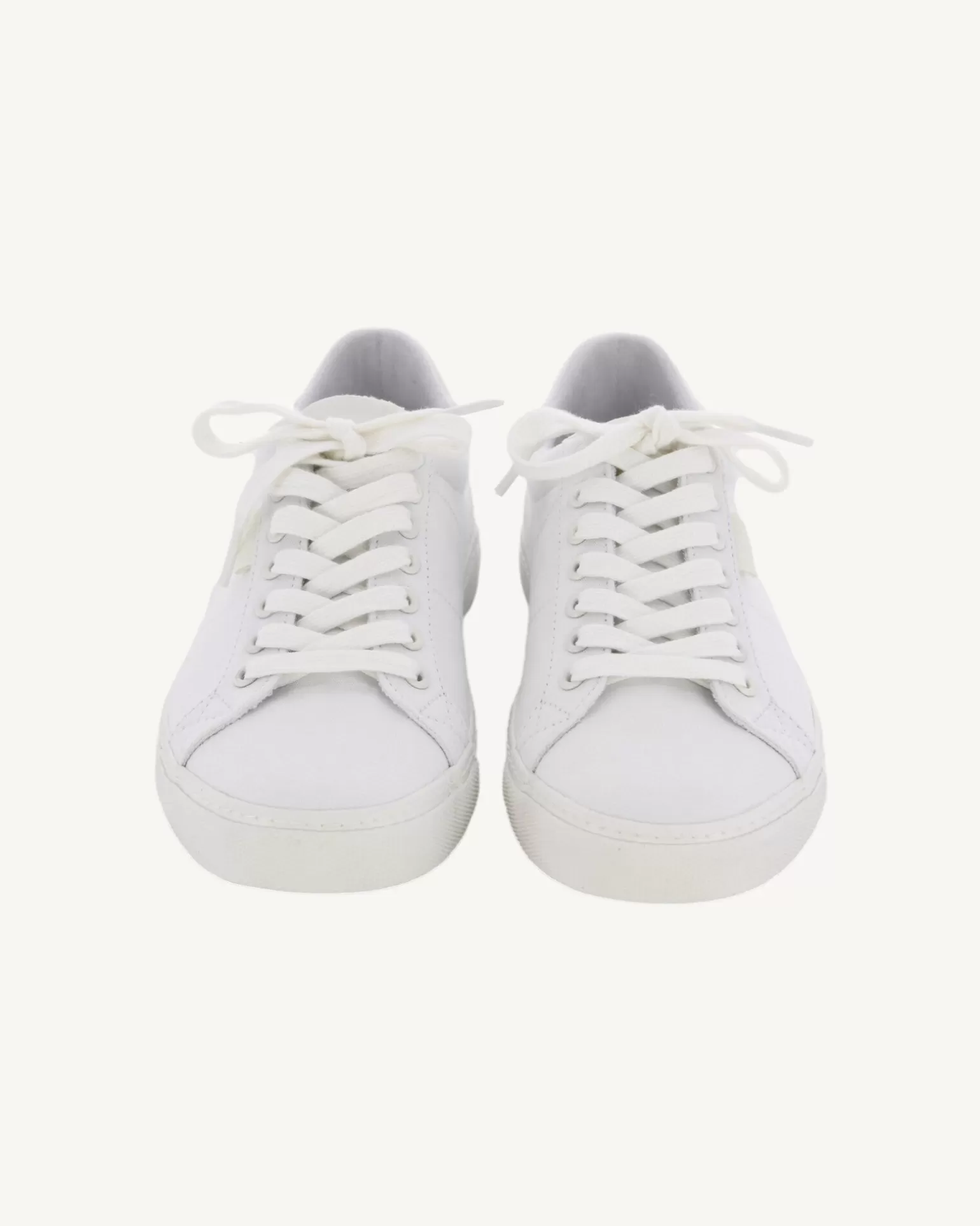 JOTT White Horizon Canvas Trainers