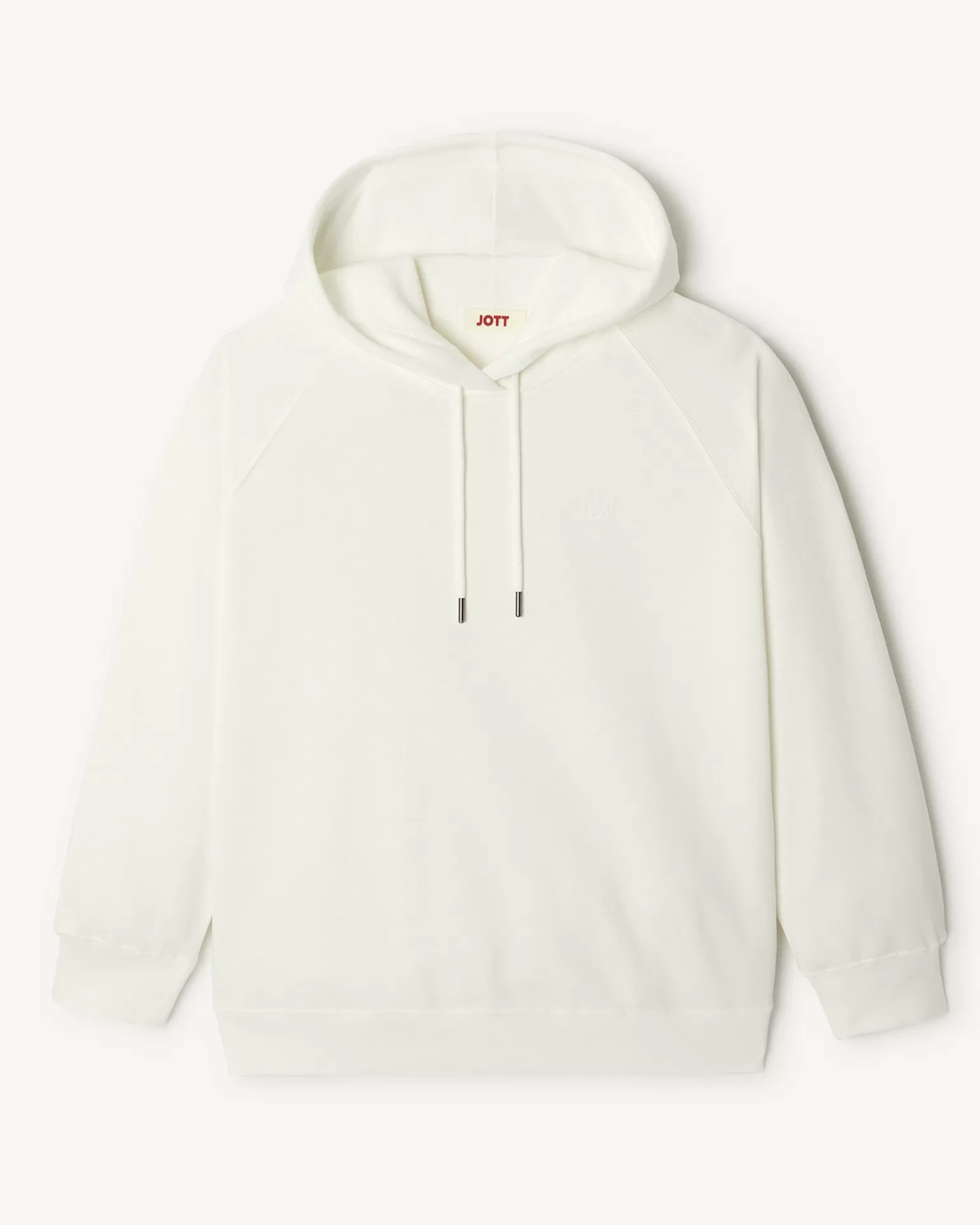 Women JOTT White Monteria Hooded Fleece Sweatshirt