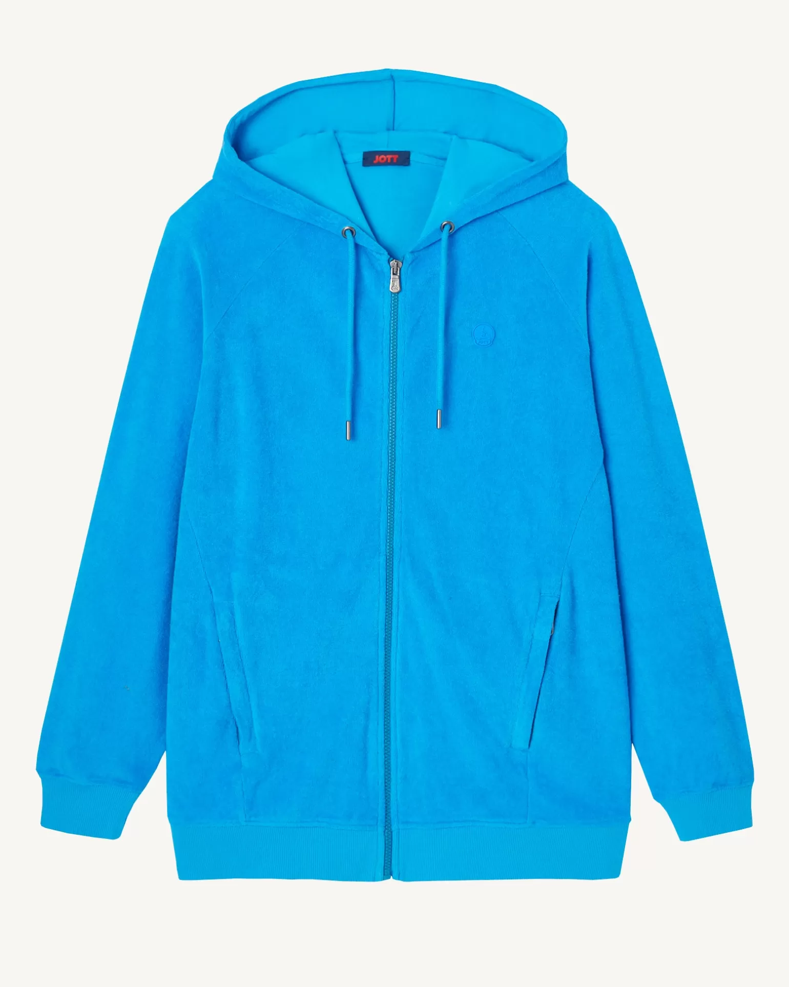 Men JOTT Zipped Hooded Jacket Azur Nazare