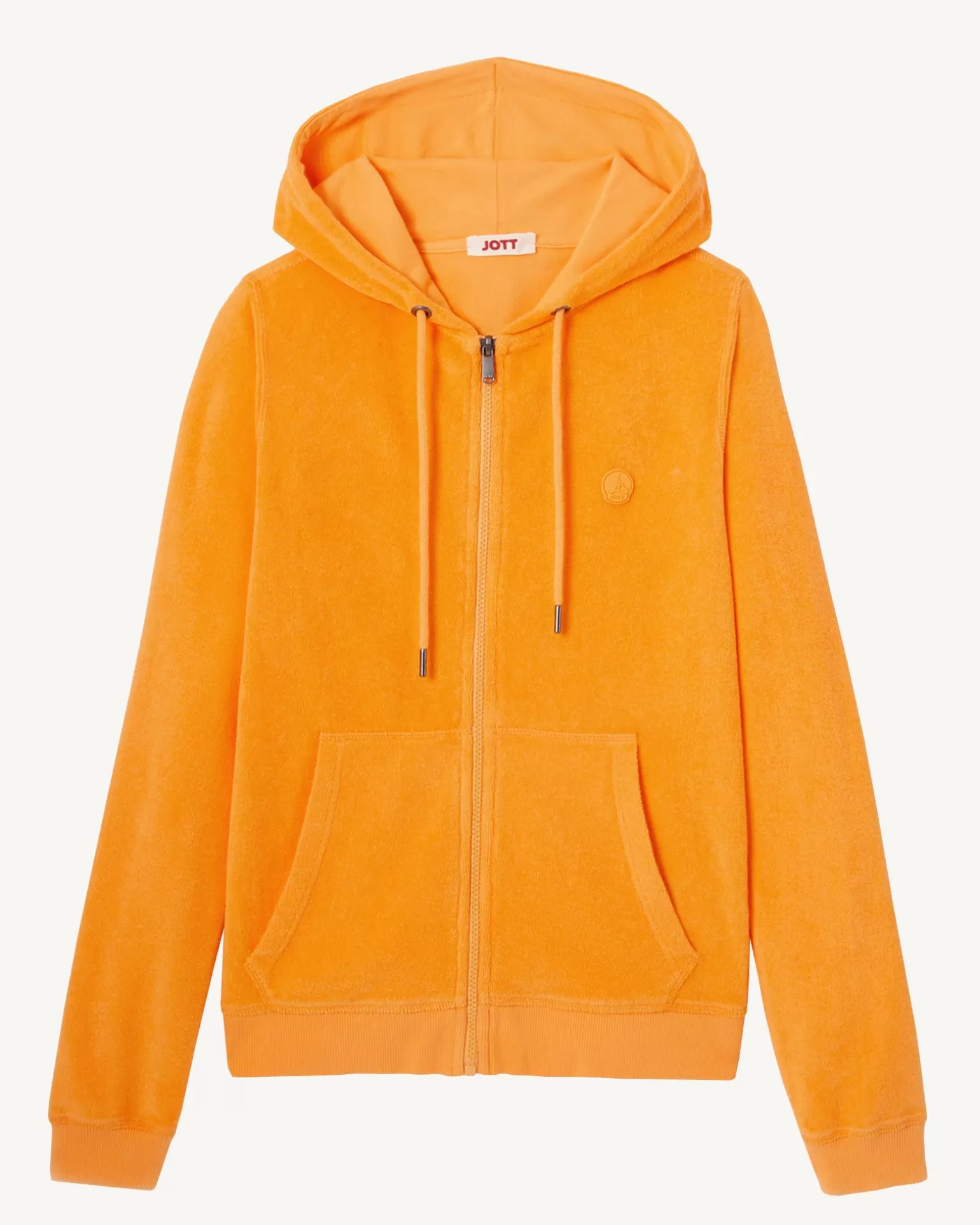 Women JOTT Zipped Sponge Jacket Apricot Coral